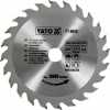YATO Pílový kotúč na drevo 130 x 16 x 2,8 x 2 mm 24 zubov otáčky až 10000 1/min. (YT-6050)