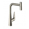 Hansgrohe Talis Select M51 - Drezová batéria s výsuvným výtokom, vzhľad nerezový 72821800