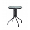 Okrúhly kovový stôl 60 x 60 x 70 cm