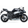 Nálepky FOOQS na motocykel KAWASAKI Z 1000 SX NINJA 2020-2024 ČIERNO-BIELY