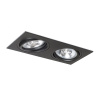 RENDL RED PASADENA G53 SQ II čierna 12V G53 2x50W R12705