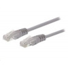 C-Tech CB-PP5-5 patch, Cat5e, UTP, 5m, šedý