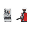 ECM Classika PID + Eureka Mignon Libra 65 All Purpose, CR ferrari red