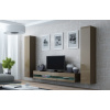 Obývacia stena Vigo NEW 4 (latte/latte lesk)