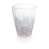 PROSPERPLAST Kvetináč COUBI ORCHID hranatý transparentný 13,2cm