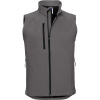 Russell Athletic Vesta 141M, softshellová, pánská COT10141M49304-titanium XL Šedá titanium