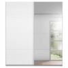 Xora SKRIŇA S POS. DVER. – HOR.VED, biela, 136/209/57 cm - Skrine - 00038002833J