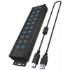 20-portový USB Hub IcyBox IB-HUB1720-U3