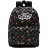 Vany biele, čierne, červené, sivé, viacfarebné batoh (Vans Realm Batoh kvety kvetiny škôlky School Flowers)
