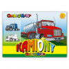 omaľovánka A5 Kamióny