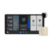 Shelly Wall Display X2-Silver + BLU H&T Ivory (senzor vlhkosti a teploty)