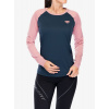 Dámska bežecká mikina Dynafit Alpine Pro L/S Tee - blueberry/mokarosa