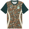Puma Ivory Coast Pre Match Shirt 2025 Adults Myrtle/Orange M