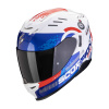 Integrálna helma na motocykel Scorpion EXO-520 EVO AIR TITAN bielo-modro-červená Veľkosť: M