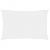vidaXL Tieniaca plachta, oxford, obdĺžniková 3x6 m, biela