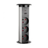 Elektrická zásuvka Strong, výsuvná, 3x230V+USB A+C, bezdrôtové nabíjanie