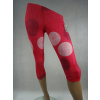 Tréningové nohavice 3/4 Rosy a purpurové ruže a purpurové (Reebok Leggings 3/4 B86564 XS)