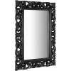 Sapho SCULE zrkadlo v ráme, 70x100cm, čierna IN167