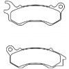CL BRAKES brzdové doštičky 3102 MSC