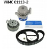 SKF VKMC 01113-2 Vodné čerpadlo + sada rozvodového remeňa