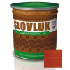 Slovlux - laková lazúra na drevo 0,7 L - SLOVLAK Slovlux laková lazúra mahagón 0,7 L