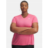 Tričko Under Armour Tech SSV- Twist&-PNK krátky rukáv XL