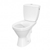 Cersanit CERSANIA WC MISA STOJACA, Simple On + sedátko SLIM duroplast, zadný odpad 3/6 l, biele keramické K11-2338