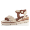 Tamaris kožené sandále na kline Ivory 1-28258-44 - 40
