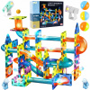 Magnetické kocky MalPlay 3D svietiace LED sada 110 kusov