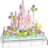 Stavebnice mini KOCO Letní hrad plast 412ks v krabičce 11x12x5cm