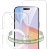 4Smarts 360° Premium Protection Set zadný kryt na mobil Apple iPhone 16 Plus priehľadná; 541196