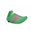 SCORPION zrkadlové zelené plexi KDF-16-1 pre prilby EXO-391-520-1400-R1 (green)