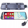 AUTOKAMERA 4K 10 PALCOV V ZRKADLE S CÚVACOU KAMEROU ANDROID AUTO WIFI