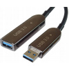 Premiumcord ku3fiber15 USB3.0 + 2.0 prodlužovací optický AOC A/Male - A/Female, 15m