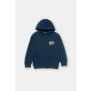United Colors of Benetton mikina na zips detská bavlnená 3NBMC505Z.G.Stagionale tmavomodrá 150