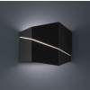 Trio - ZORRO Trio - nástenné LED svietidlo - 180x145mm - čierny kov