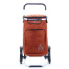 Nákupná taška na kolieskach na schody s termokapsľou 50l Airtex 109 oranžová