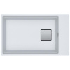 FRANKE F1504 drez 125.0512.517 Kubus 2 KNG 110-62 760x460 mm fragranit biela ľad