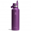 Termolahev Hydro Flask Standard Flex Straw Cap 621 ml barva beachplum