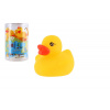 Teddies Kačička zvieratko svietiaca vo vode plast 6cm na batérie žltá