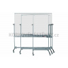 Pojazdná tabuľa POJ KB 75 x 100 cm - povrch keramika - POJ KB 075/100