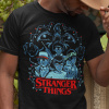 Tričko s potlačou STRANGER THINGS DEMOGORGON Dámsky Čierna S