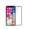 Fixed 3D ochranné tvrdené sklo Full-Cover pre Apple iPhone X/XS, s lepením cez celý displej, dustproof, čierne, 0.33 mm FIXG3D-230-033BK