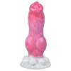 Animalorny Buldog - dildo psie penis - 17 cm (ružový)