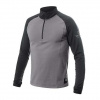 Mikina Sensor Coolmax Thermo Zip - Pánska Steel Grey / Black 3XL