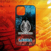 S vlastným menom - Disturbed logo - iPhone obal
