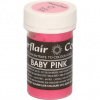 Gélová farba baby pink pastel 25g - Sugarflair