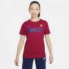 Nike FC Barcelona Mercurial T Shirt Juniors Red 7-8 let