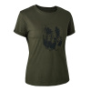 DEERHUNTER Lady T-shirt with Shield - dámske tričko Veľkosť: 48