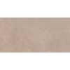 Cersanit ARES 30x60 cm retrifikovaná mrazuvzdorná dlažba-schodovka matná,R10B,Mocca OD708-126